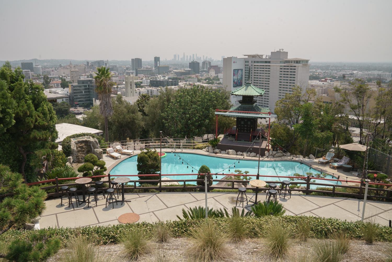 Hollywood Hills Hotel Los Ángeles Exterior foto